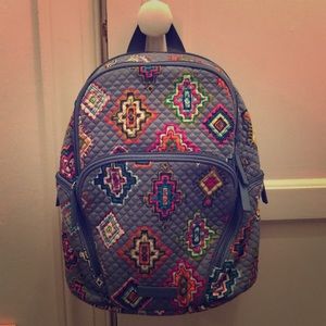 Vera Bradley Hadley Backpack Painted Medallions